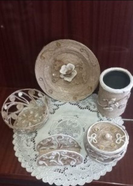 Волшебная джутовая нить. Мастер-класс