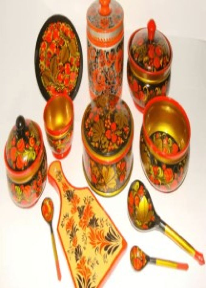 Золотая хохлома. Творческая мастерская