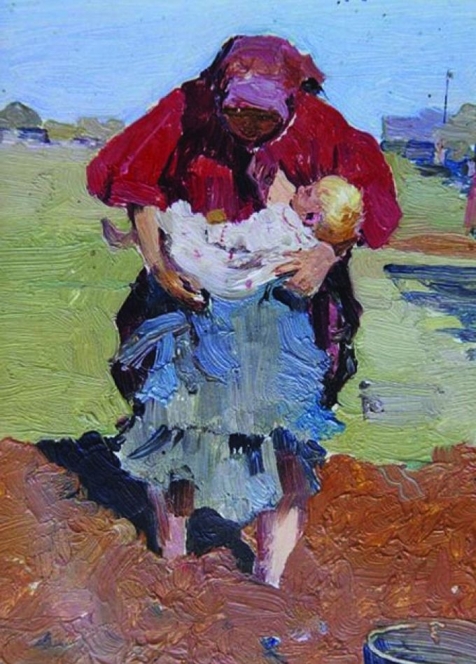 Копийная практика. Живопись Ф.А. Малявина