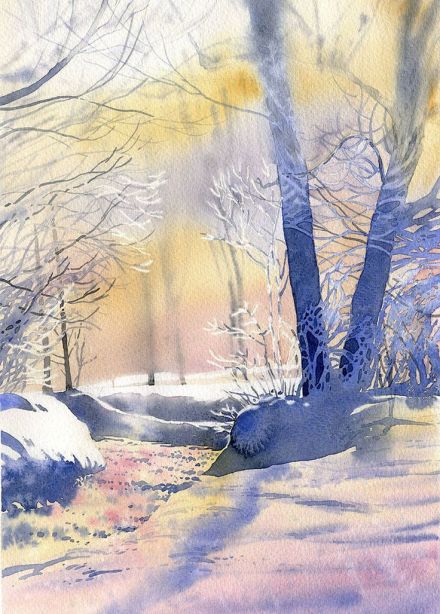 Лессировка акварелью. Мастер-класс