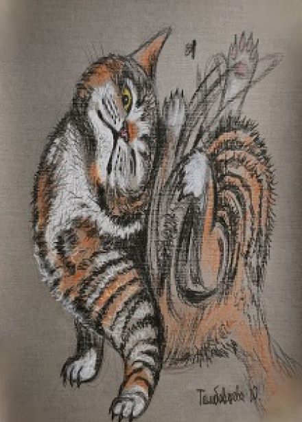 Скетчинг: Поиск движения. Музейное занятие