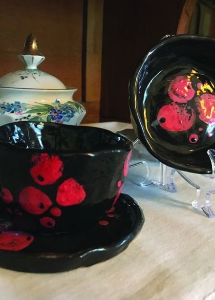 Современный русский стиль: Музейное занятие по лепке