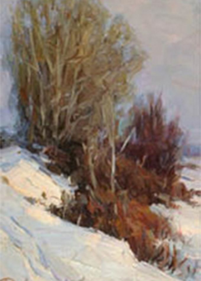 Музейное занятие «Зима». Копийная практика Розов В.П.