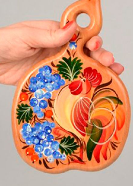 Азбука городецкой росписи. Мастер-класс