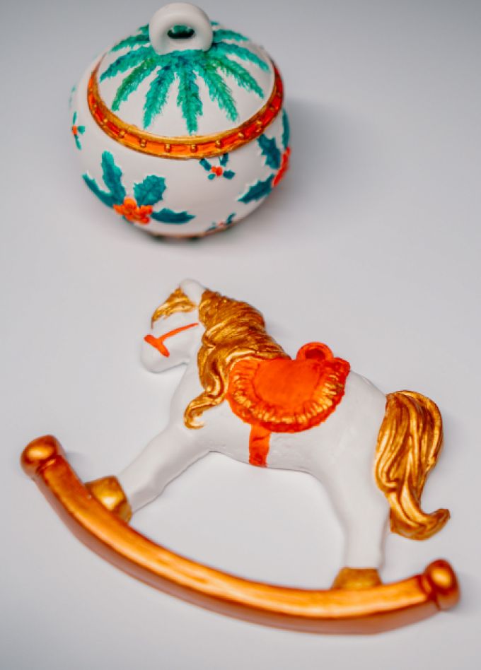 Роспись праздничного декора. Мастер-класс