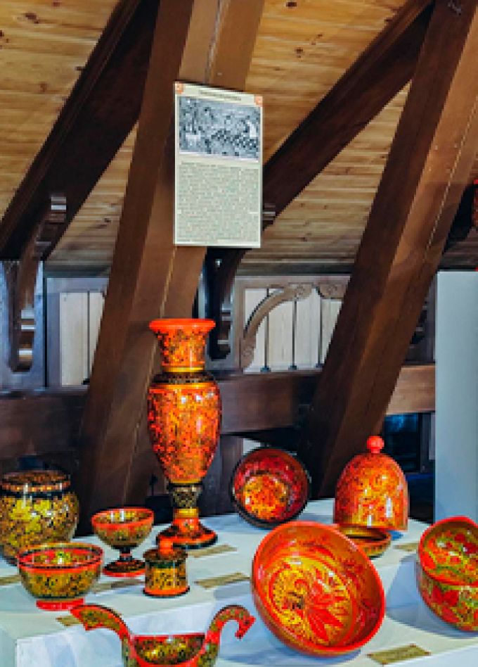 В музее ремесел. Экскурсия