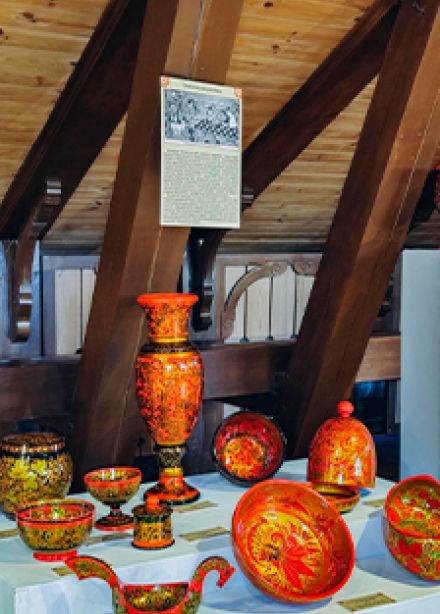 В музее ремесел. Экскурсия