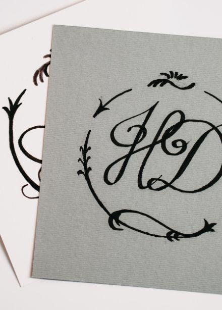 Монограммы и вензеля: Музейное занятие