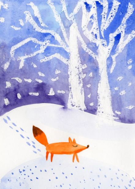 Акварель для малышей. Мастер-класс по рисованию