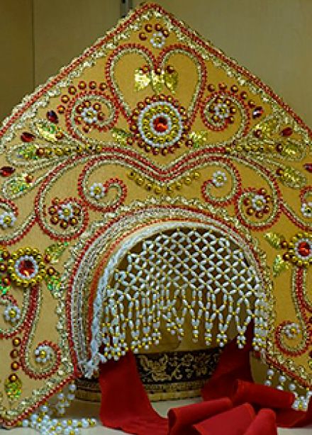 Секреты изготовления кокошника. Мастер-класс