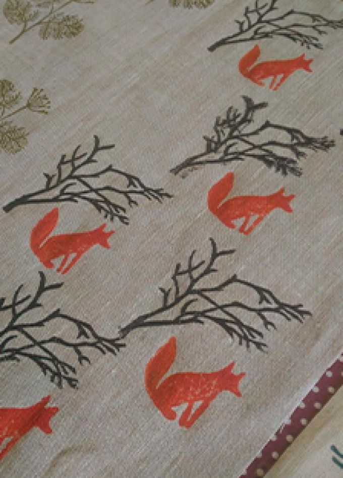 Набойка по ткани. Мастер класс