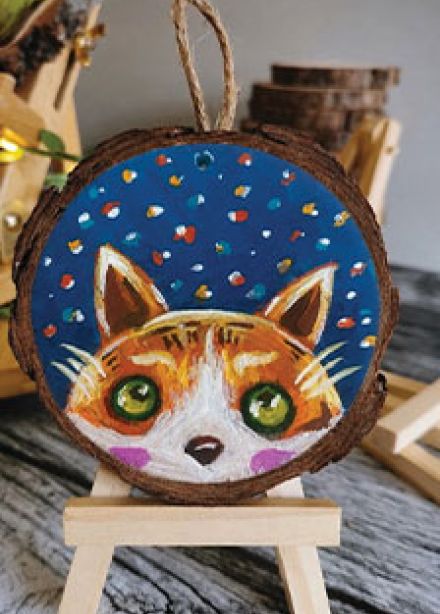 Кошачий портрет. Музейное занятие